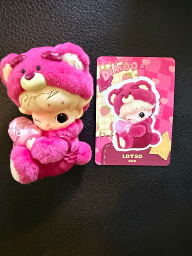 Dimoo world lotso bear signed - world,